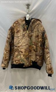 Carhartt Men's Brown Camouflage Outdoor Jacket - Sz XXL