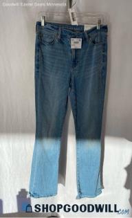 NWT American Eagle Women's Blue High-Rise Slim Bootcut Jeans - Sz 8