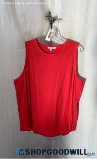 Chico's Women's Hot Pink Ribbed Muscle Tank Top - Sz XXL