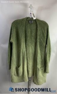 Anthropologie Women's Olive Green Knit Cardigan - Sz S