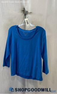 Chico's Women's Blue Long Sleeve Shirt - Sz L