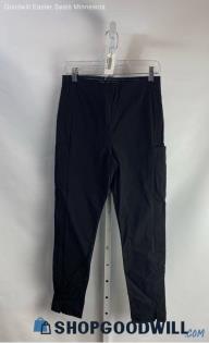 Athleta Women's Black Tech Slim Straight Ankle Pant - Sz 8