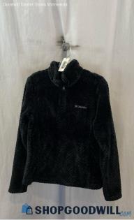 Columbia Women's Black Fleece Sweater - Sz M