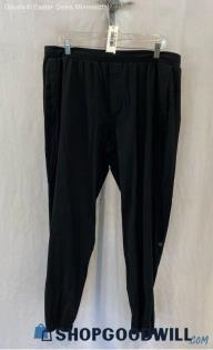 Lululemon Men's Black Pull-On Windbreaker Joggers - Sz XXL