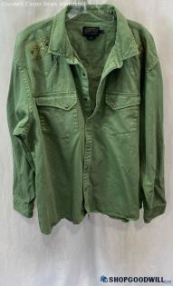 Pendleton Men's Green Denim Jacket - Sz L