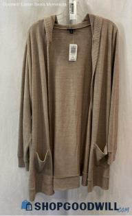 Torrid Women's Tan Cardigan - Sz 3