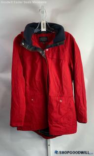 Pendleton Women's Red Parka Jacket - Sz L