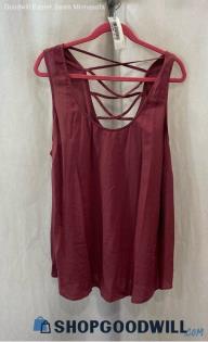 Torrid Women's Dark Pink Tank Blouse - Sz 4