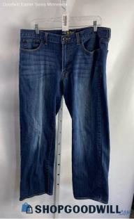 Lucky Brand Men's Dark Blue Straight Leg Jeans - Sz 36x30