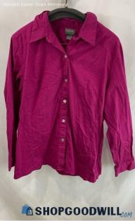 Additions by Chico's Women's LS Fuchsia Cotton/Spandex shirt - Sz 3