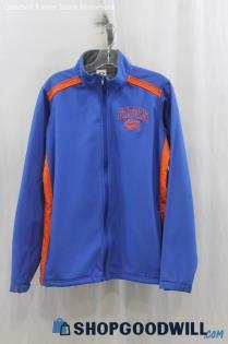 NCAA Florida Gators Men's Blue/Orange Softshell Jacket SZ S