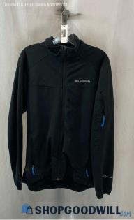 Columbia Men's Black Windbreaker Jacket - Sz S