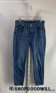 Lucky Brand Women's Dark Blue Skinny Ankle Jeans - Sz 8