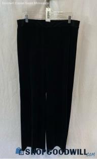 Chico's Women's Black Velvet Pullon Pant - Sz 12