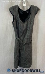 Armani Exchange Women's Heather Gray Sheath Dress - Sz S