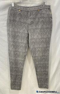 Michael Kors Women's Gray Pullon Pant - Sz L