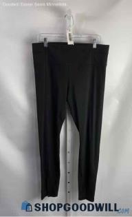 Athleta Women's Black Soft Knit Ankle Leggings - Sz XL