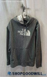 The North Face Men's Heather Gray Hoodie - Sz XL