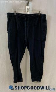 Athleta Women's Black Pull on Sweatpant Jogger - Sz XL