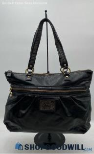 Coach Poppy Liquid Gloss Black Patent Leather Tote Bag Handbag/Purse