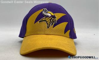 New Era Purple/Yellow Surge Minnesota Vikings Football Fitted Hat - Sz 7 3/4