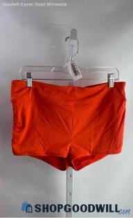 Athleta Women's Orange Pullon Short - Sz L