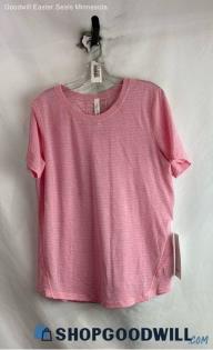 NWT Lululemon Women's Bubblegum Pink Lightweight Tech T-Shirt - Sz 10