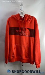 The North Face Women's Orange Hoodie - Sz M