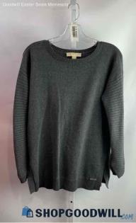 Michael Kors Women's Charcoal Knit Sweater - Sz M