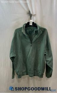 Tommy Bahama Men's Green 1/4 Zip Sweater - Sz XL