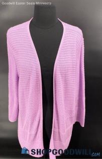 C.J. Banks Women's LWT Mauve/Lavender sweater - Size X