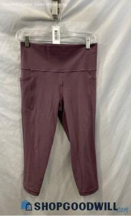 Athleta Women's Pale Purple Active Capri Leggings - Sz M