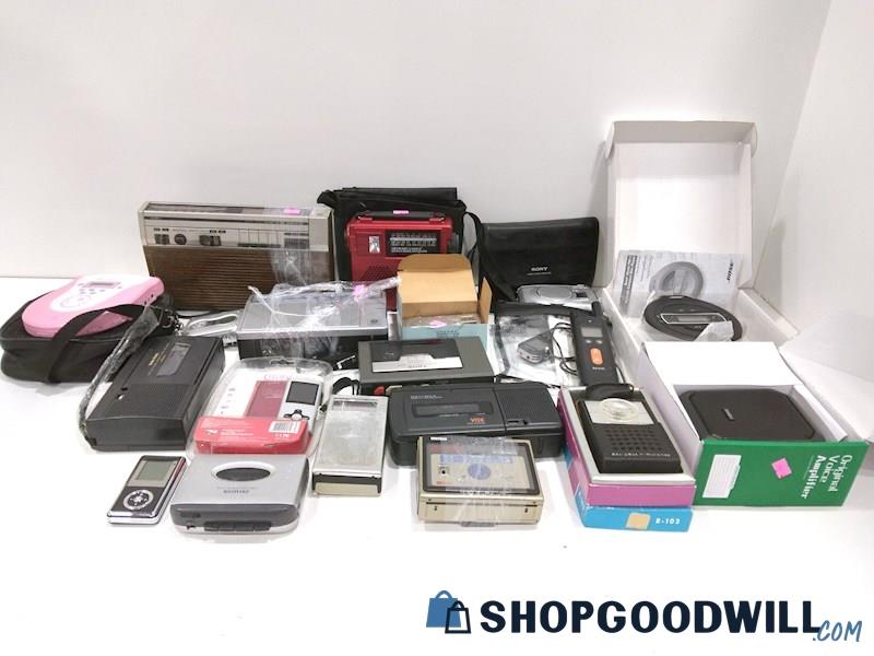 Vintage to Modern Electronics Grab Box Lot-ESP, YEPP, Radio Shack & More