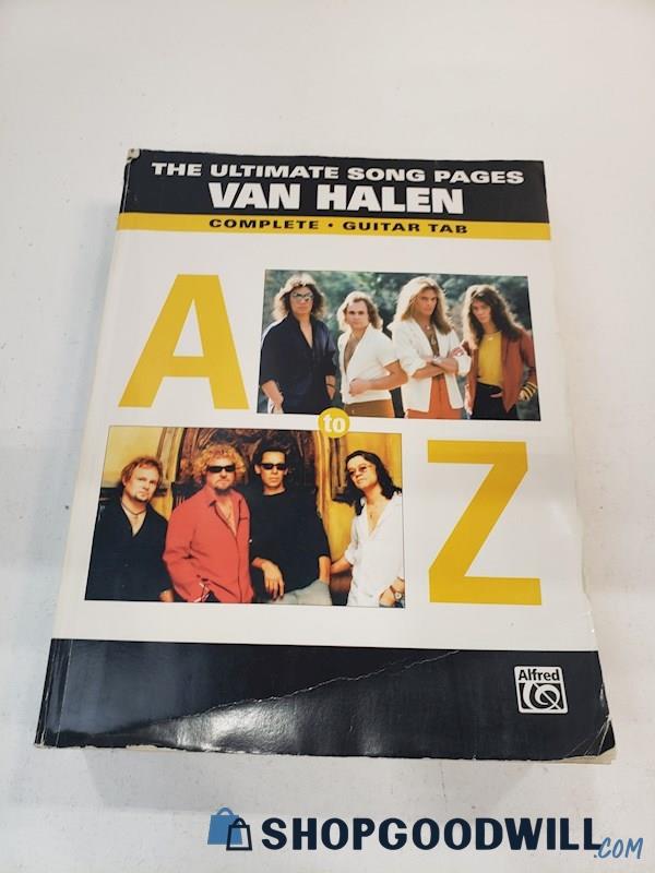 The Ultimate Song Pages Van Halen Complete Guitar Music Book Alfred 