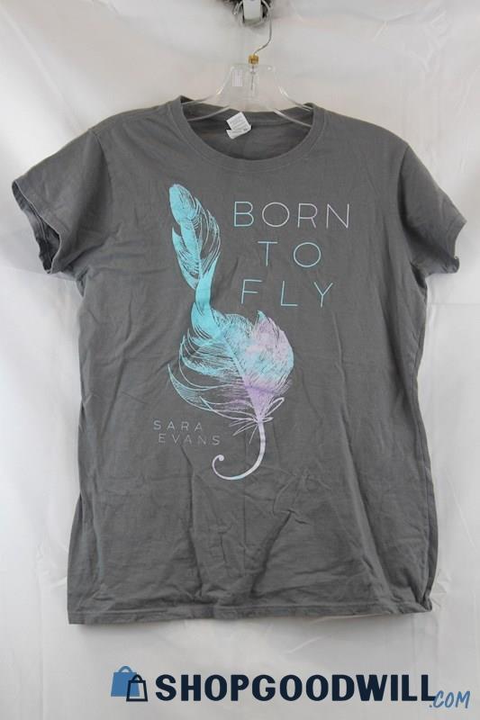 Sara Evans Women's Multicolor Born To Fly Concert T-Shirt SZ XL