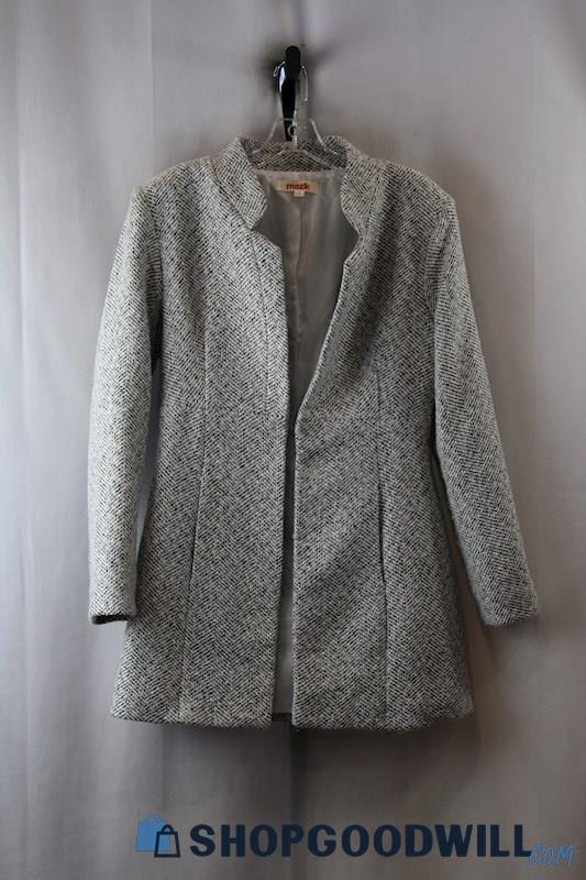 Mazik Women's Grey Tweed Jacket sz S
