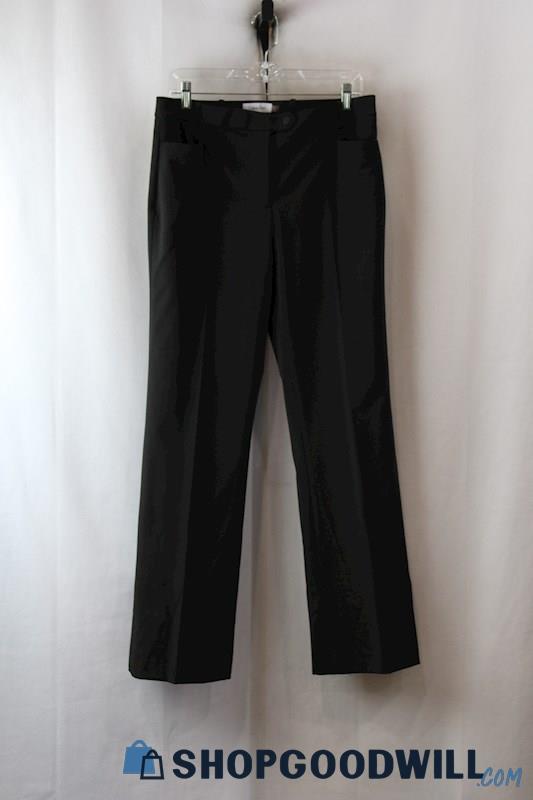 Calvin Klein Women's Black Straight Dress Pants sz 8