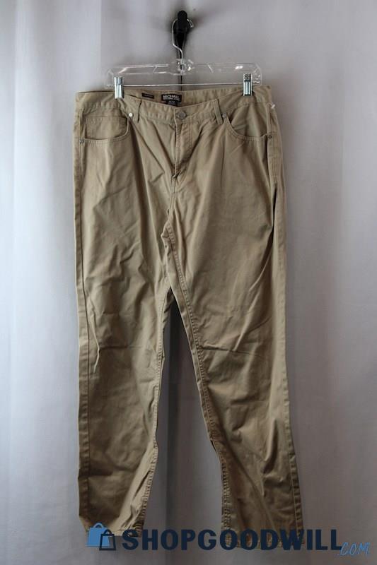 Michael Kors Men's Tan Straight Jeans SZ-34x32