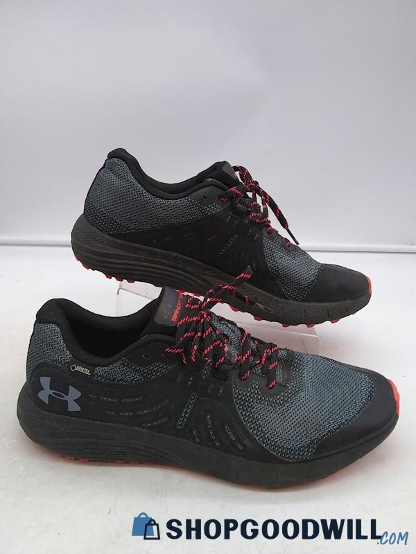 Under Armour Men's Grey 'Charged Bandit' Lace Up Trail Sneakers SZ 12
