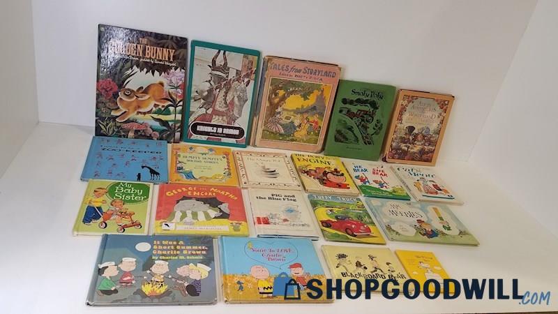 Vtg 1941-83 Kids' Picture Books HC Piper Schultz Marshall Berenstain Carroll+