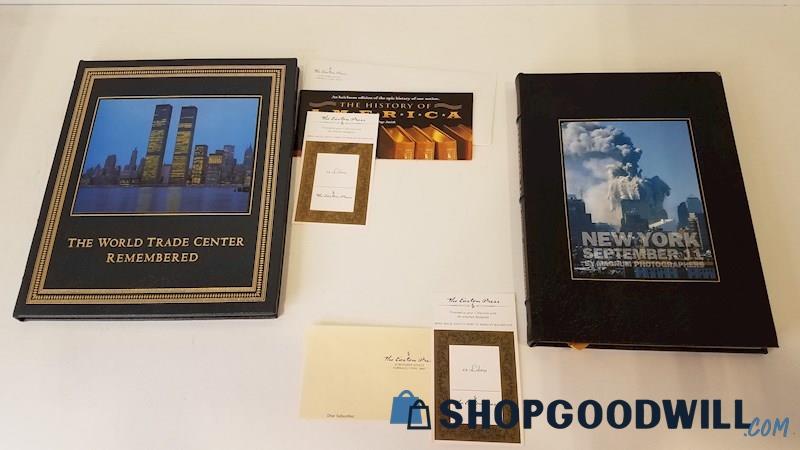 Vtg 2001 Easton Collector's Ed September 11 World Trade Center Remembered HC