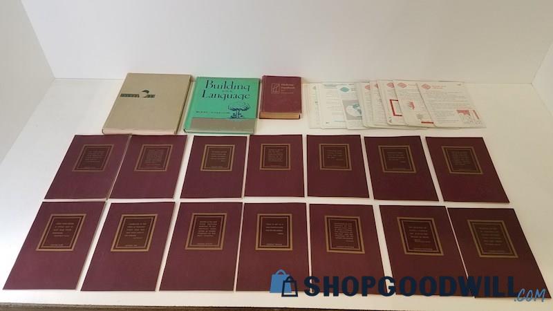 Vtg 1938-56 English HC/SC/Flashcards Writing Speaking Reading Literature