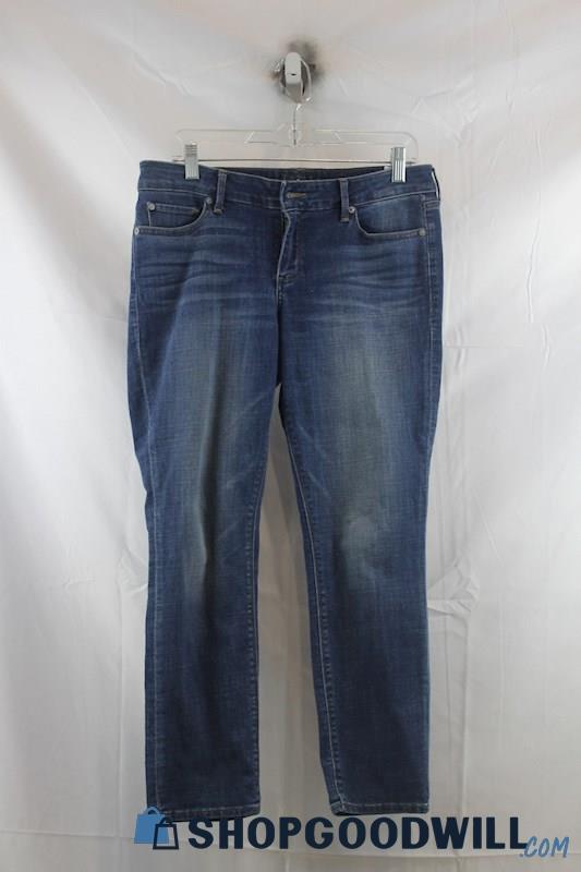 Lucky Brand Womens Blue Washed Ankle Skinny Jeans Sz 8
