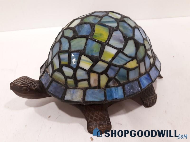 Unbranded Tiffany Style Small Turtle Lamp - NO CORD 