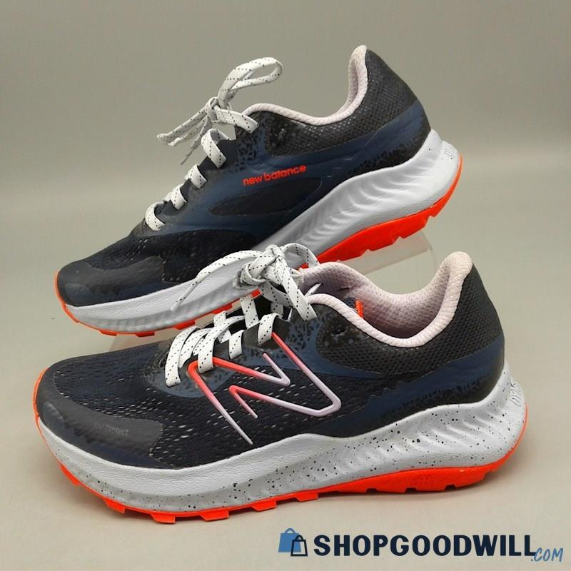 New Balance Women's DynaSoft Nitrel v5 Blue/Orange Running Sneakers Sz 7