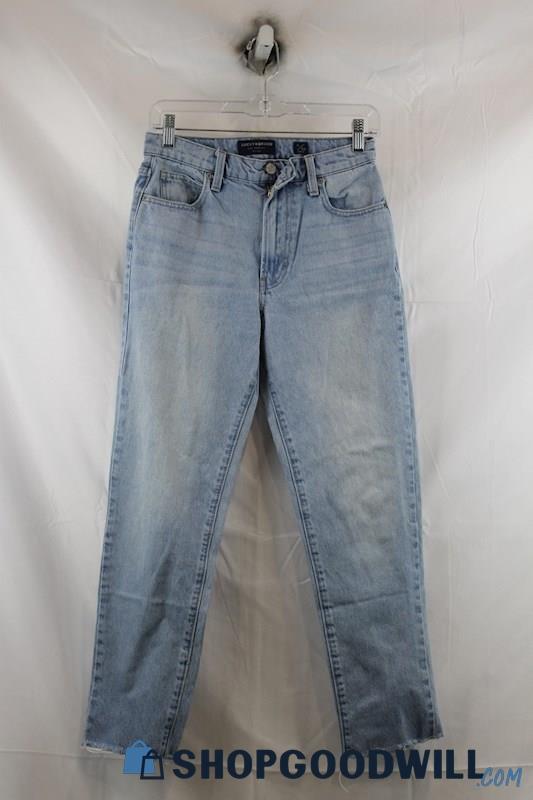 Lucky Brand Womens Light Blue Washed Ankle Skinny Jeans Sz 2/26