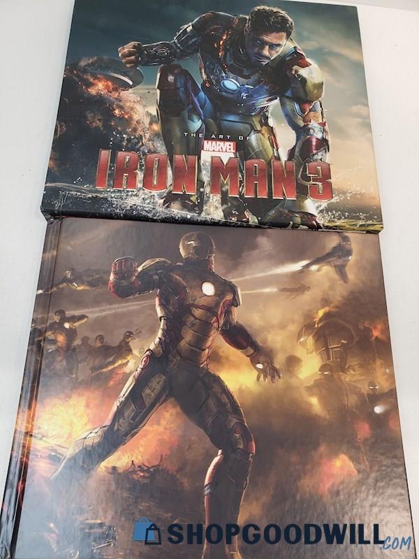 Marvel's Iron Man 3 The Art Of The Movie Coffee Table Art Book Hardcover 