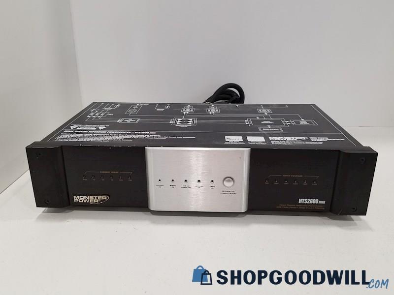Monster Power HTS 2600 MKII Home Theatre Reference PowerCenter - POWERS ON