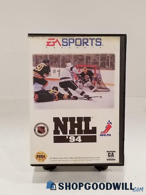 NHL '94 Video Game for SEGA Genesis - TESTED