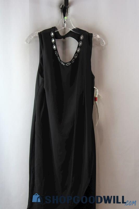 NWT Connected Apparel Women's Black Dress sz 14